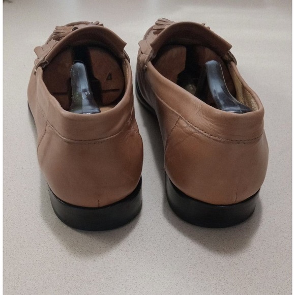 Sandro Moscoloni Men’s Brown Leather Loafer Slip On Shoe Size 10.5 main image 6
